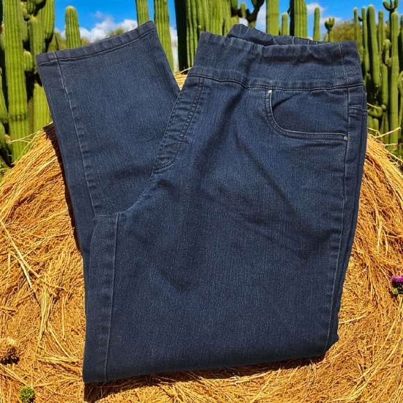 BLAIR - 16P Blue Straight Jeans Classic Denim - Picture 3 of 7